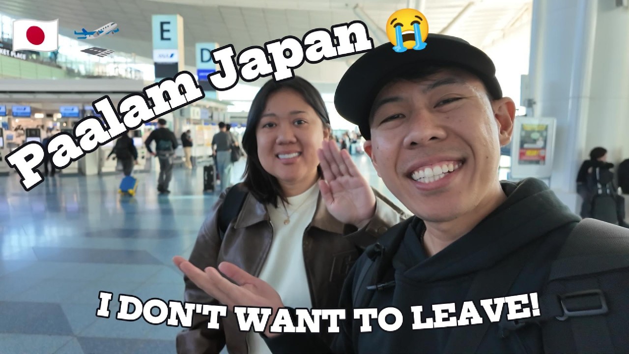 PAALAM JAPAN! 🇯🇵 Reflections at Airport Delays (Japan Series Finale)