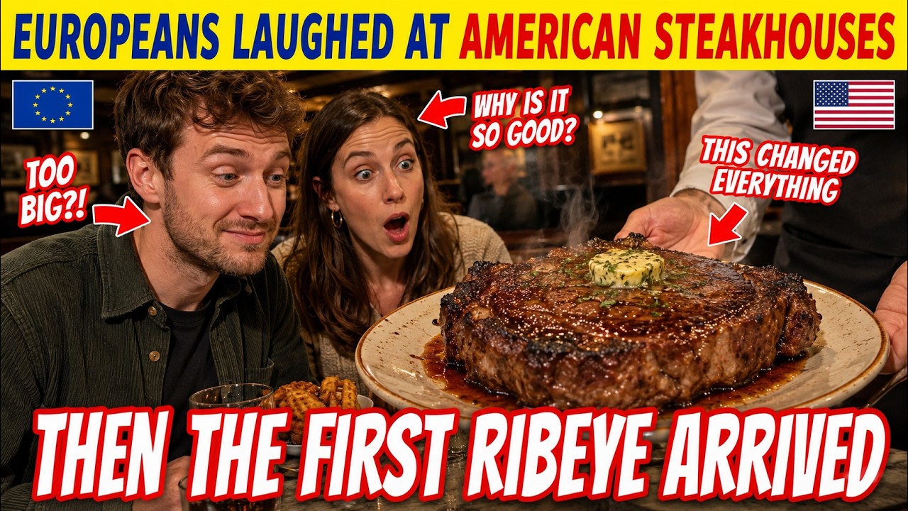 Europeans Laughed at American Steakhouses  - Then the First Ribeye Arrived