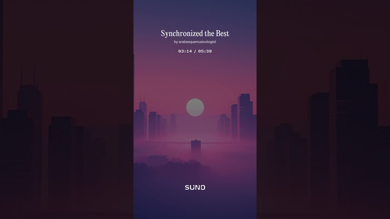 Synchronized the Best 3 - Instrumental #AI​ #Song​ by #Suno #music​ #newmusic​
