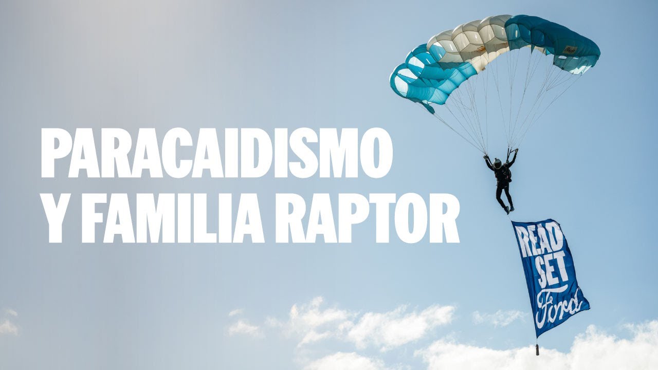 Backstage Paracaidismo y Familia Raptor