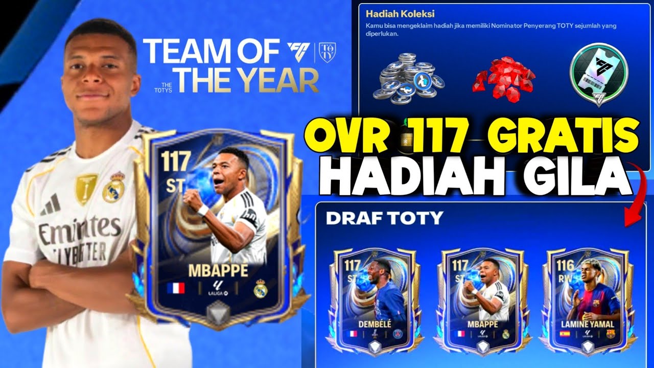 GAMPANG BANGET! Cara Menyelesaikan Event Team Of The Year (TOTY) FC Mobile 26 Sampai TUNTAS