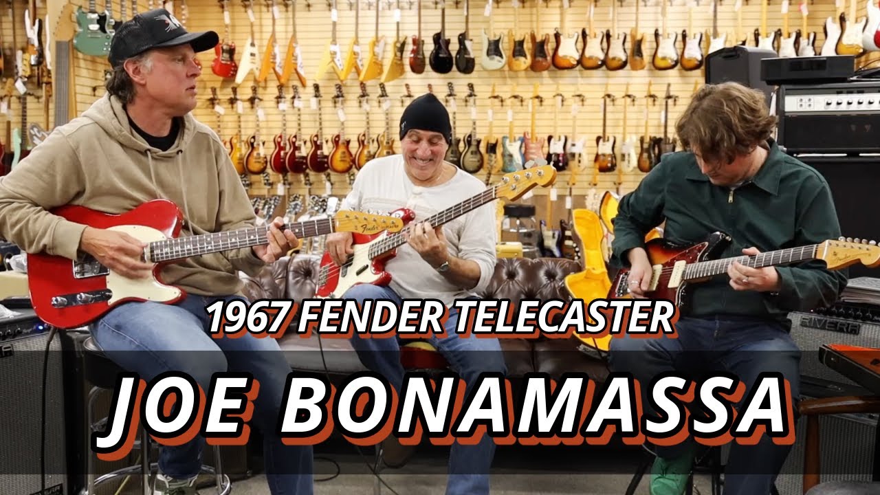 Джо Бонамасса — Fender Telecaster Dakota Red 1967 года