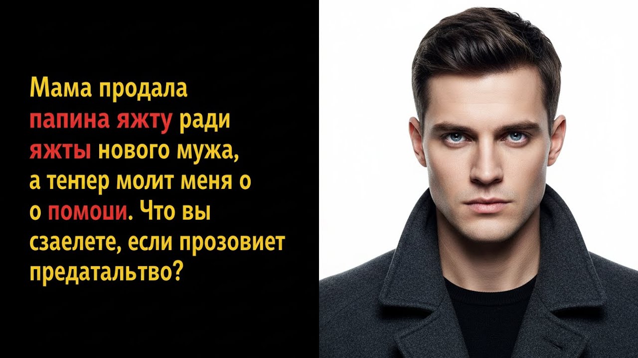 МАМА ПРОДАЛА ДОМ ОТЦА РАДИ ЯХТЫ НОВОГО МУЖА, А ТЕПЕРЬ УМОЛЯЕТ О МОЕЙ ПОМОЩИ