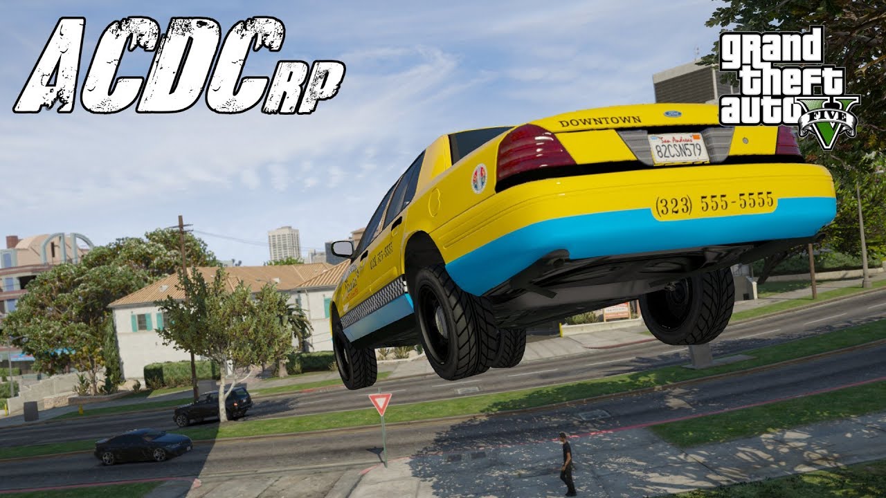 GTA 5  Roleplay ACDCrp - #59 - Crazy Taxi: She's Back!