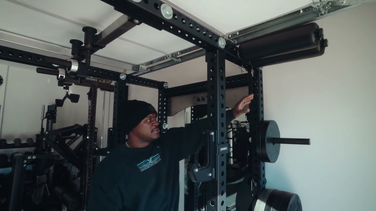 GARAGE GYM TOUR | CUSTOM HOME GYM