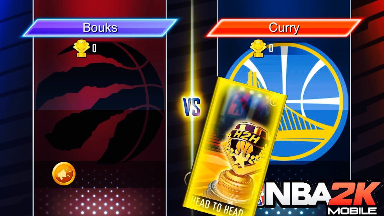 Playing vs Steph Curry in NBA 2K MOBILE Head to Head Mode!!