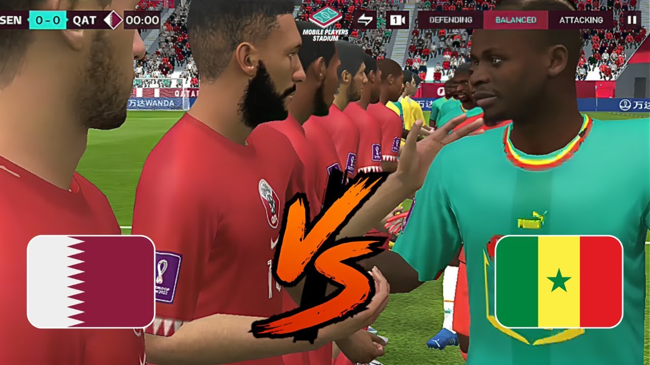 QATAR VS SENEGAL WORLD CUP QATAR - FC MOBILE