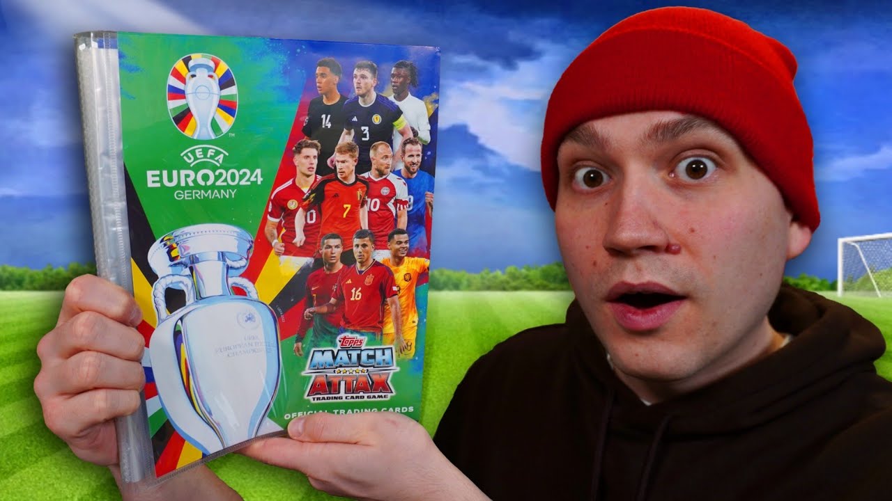 TOPPS UEFA EURO 2024 Match Attax Jalkapallo Kortteja!
