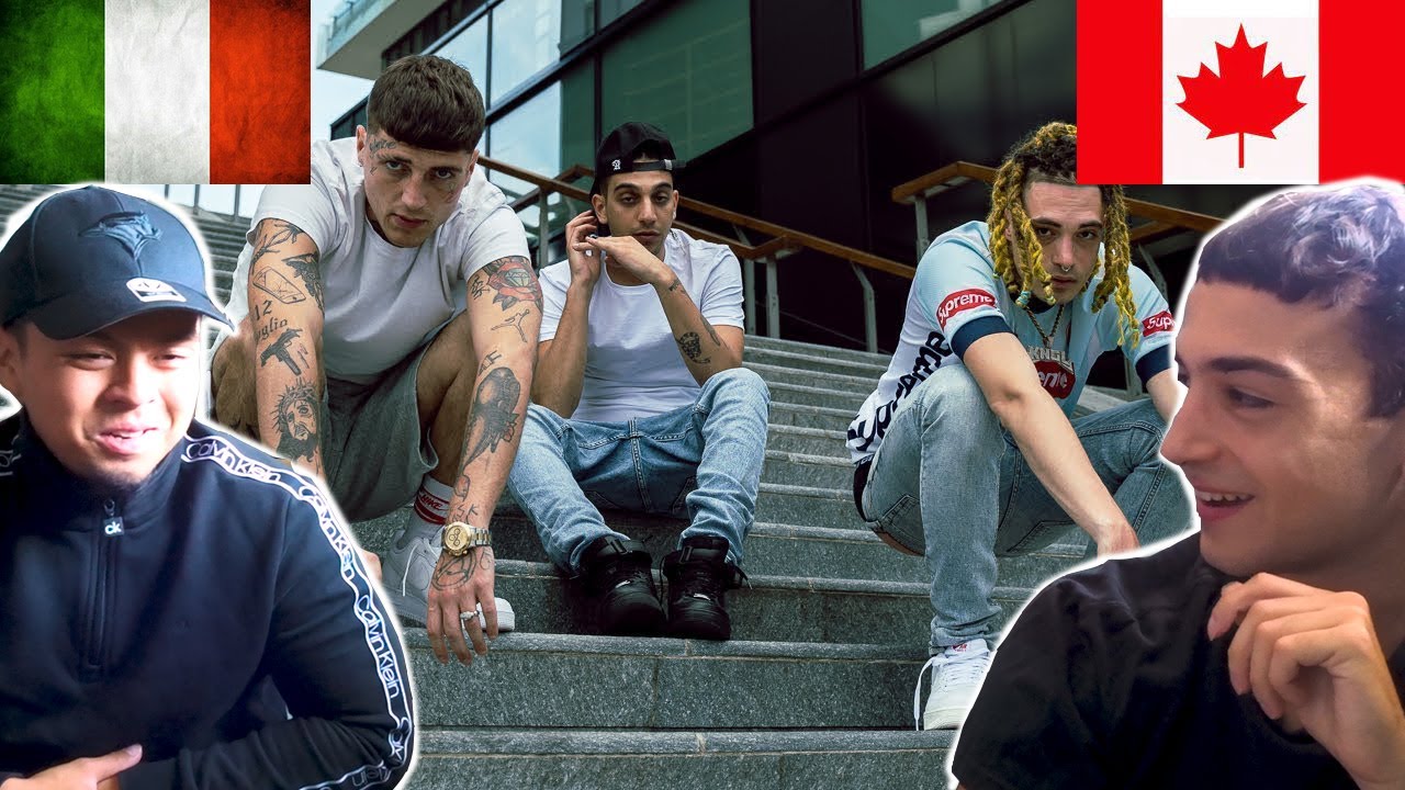 CANADIANS REACT TO ITALIAN TRAP - YAMBA - 360 feat. DREFGOLD, SAPOBULLY, AVA, MOJOBEATZ