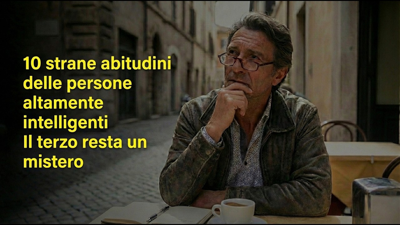 10 strane abitudini delle persone molto intelligenti  La terza rimane un mistero
