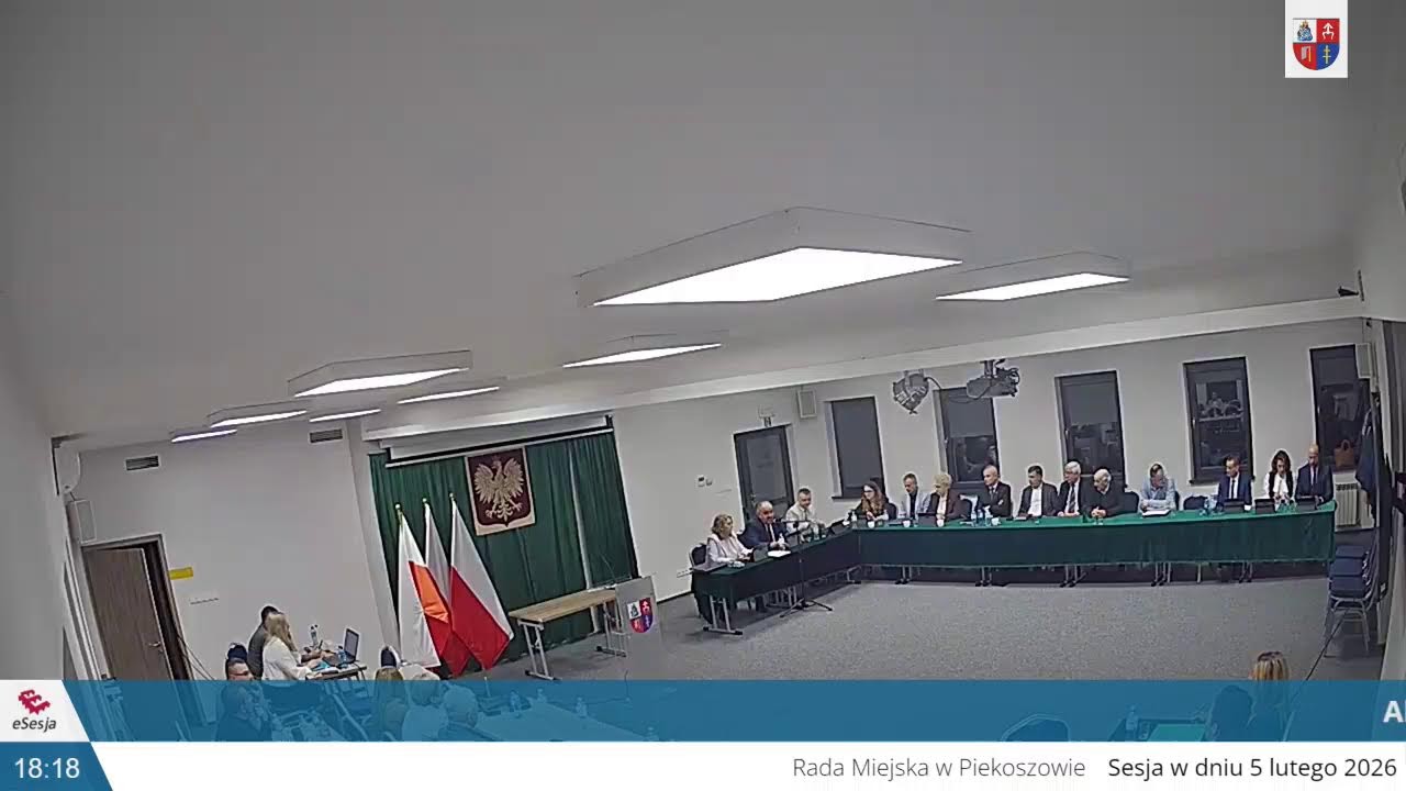 XXIV Sesja Rady Miejskiej w Piekoszowie 05.02.2026 r.