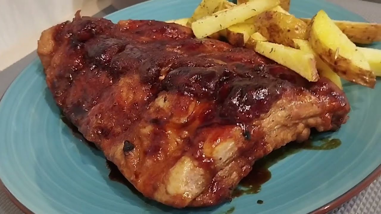 Costillas BBQ SIN HORNO en Sartén 🍖