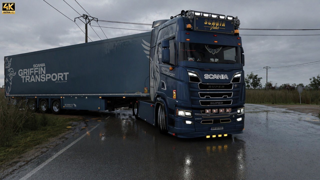 ETS2 1.58 | Realistic Driving | Scania NG S540 | POV 4K ULTRA HD | #ets2