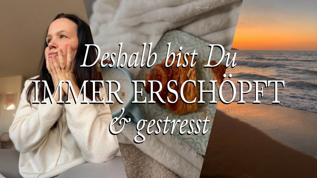 Deshalb bist Du immer erschöpft, gestresst & unzufrieden… versuche das 🙏