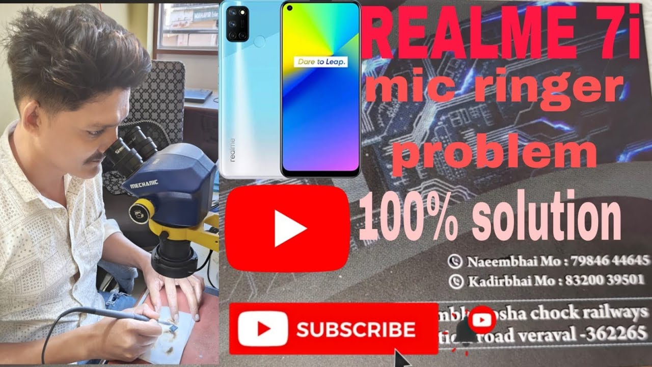 Realme 7i spekar Ringar mic problem| रियलमी 7आई स्पीकर रिंगर माइक में दिक्कत