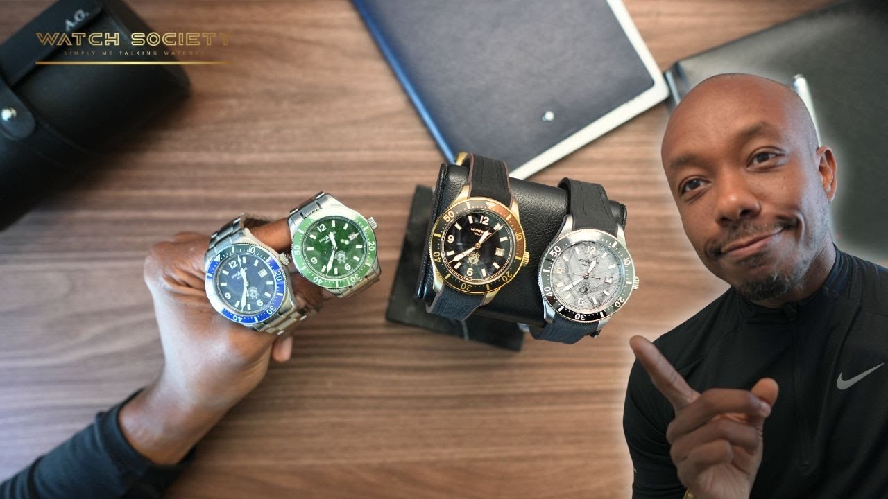 27 YEARS OF WATCH MAKING IN 4 WATCHES: Montblanc Outshines Rolex Submariner?