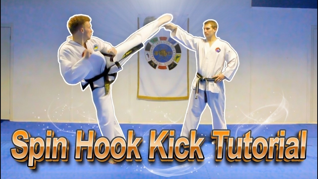 Taekwondo Spinning Hook Kick Tutorial | GNT How to