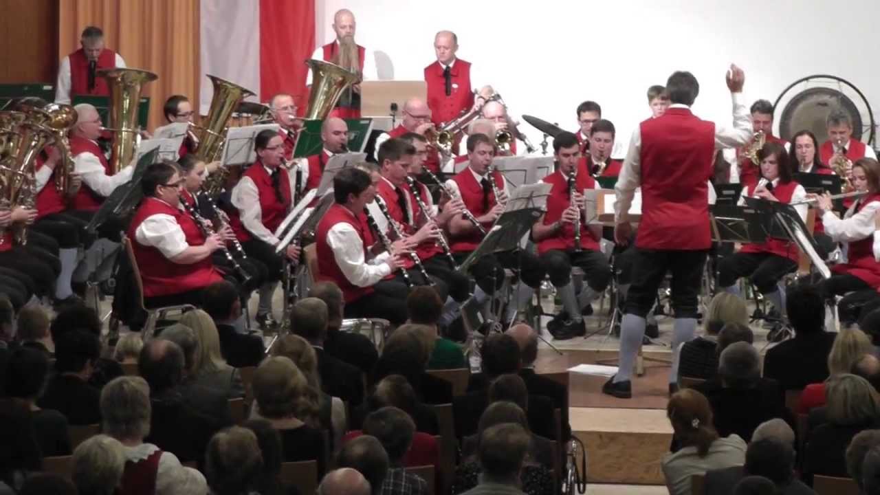 Neujahrskonzert der Trachtenmusikkapelle Bad Leonfelden am 01. 01.  2014