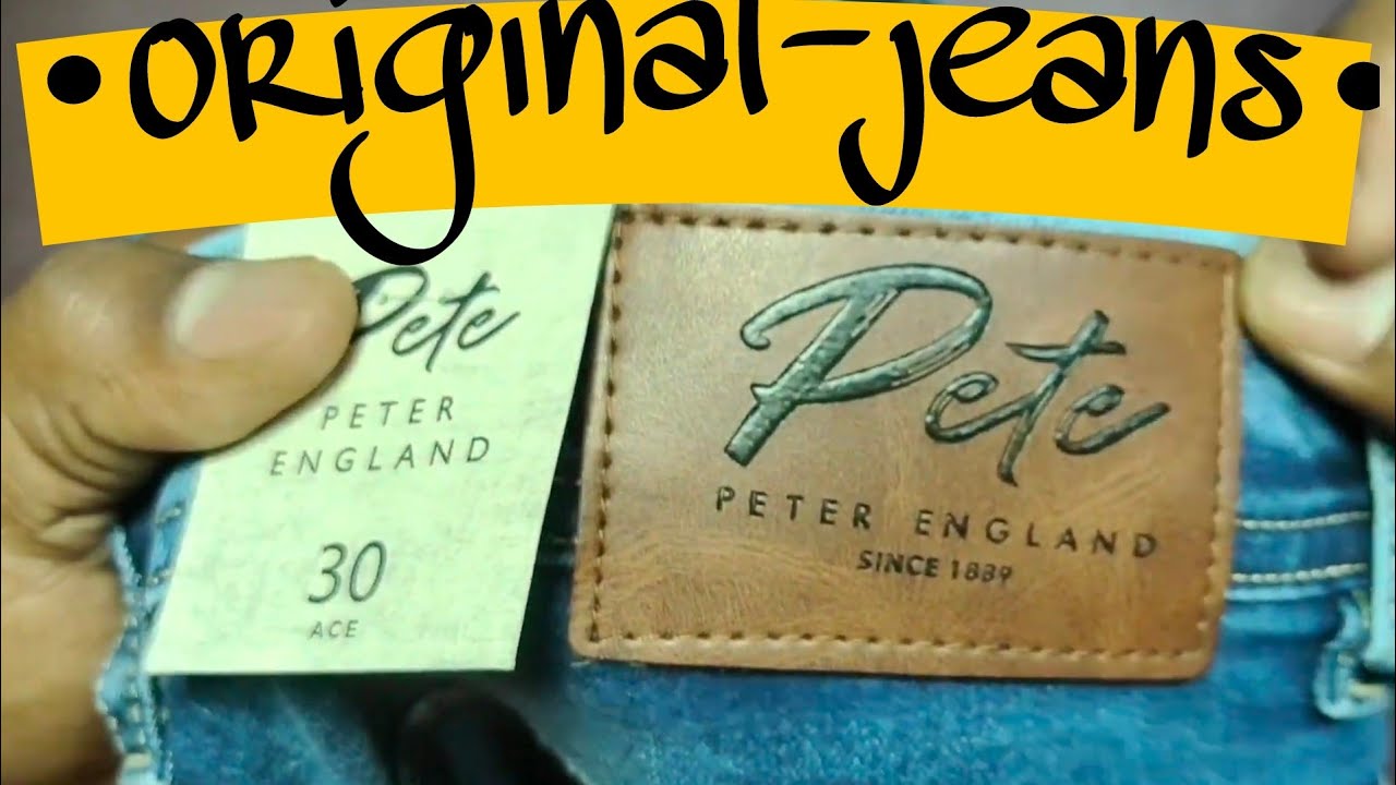 Peter England jeans ///#Unboxing