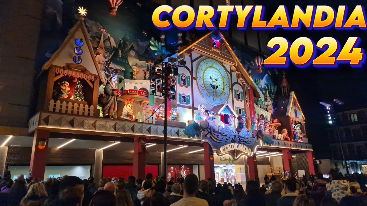 ¡ASÍ es CORTYLANDIA 2024! 🎄🎅 El ESPECTÁCULO NAVIDEÑO en MADRID que NO te puedes PERDER