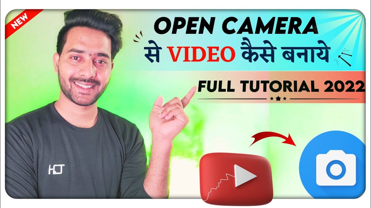 How to use open camera for YouTube videos || open camera app tutorial || open camera all settings