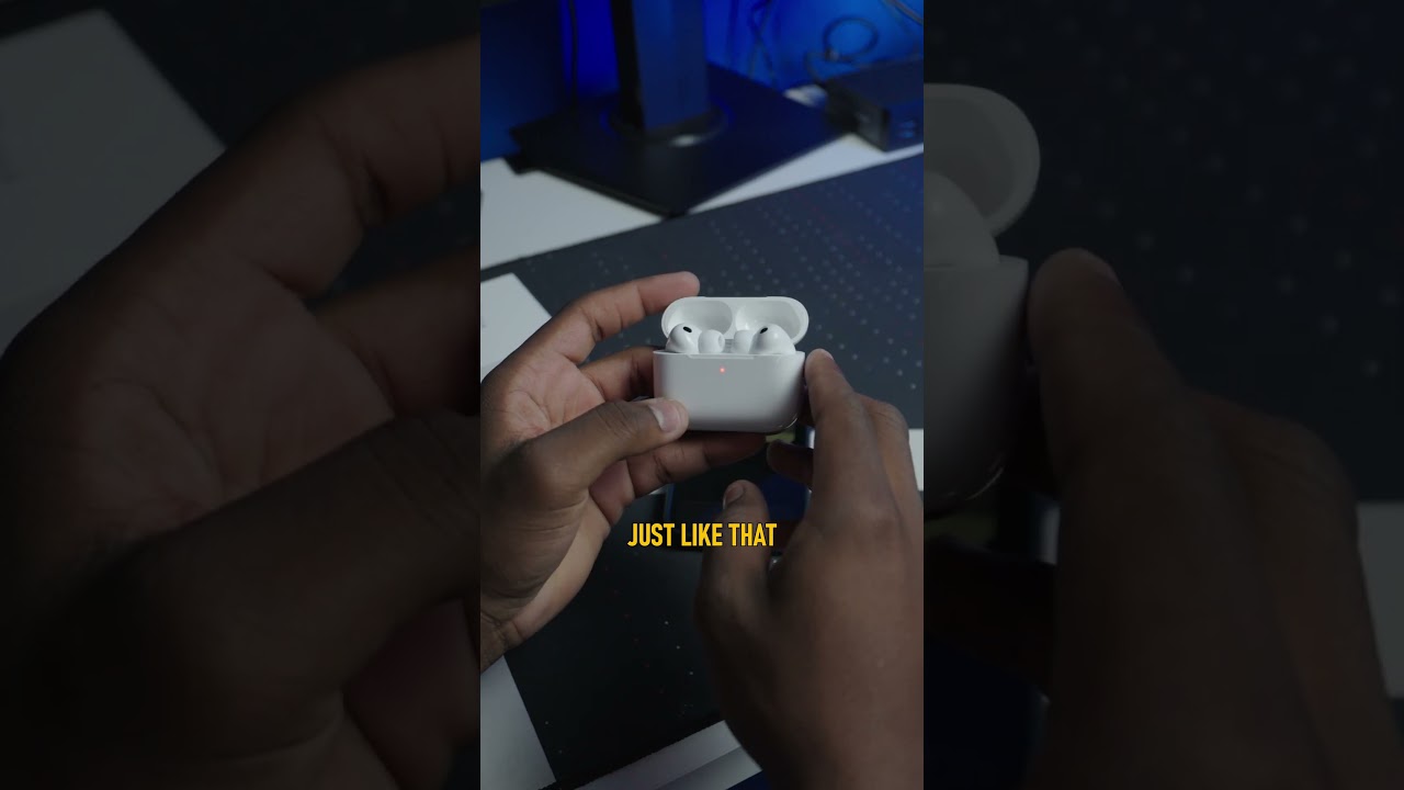 Как сбросить настройки AirPods Pro 3 до заводских #apple #airpodspro3