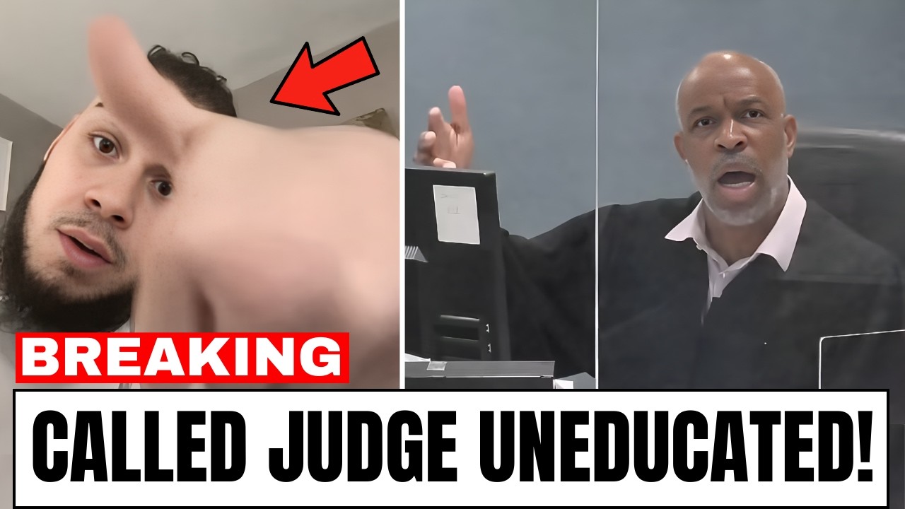 Judge Perkins DESTROYS Man Who Called Him “Uneducated” - Contempt Finally Lands Him in JAIL!
