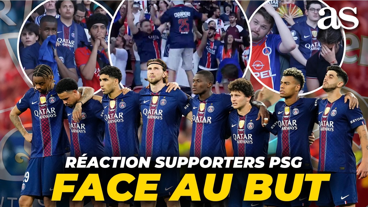 🚨 R&Eacute;ACTION des supporters du PSG &agrave; la s&eacute;ance de tirs au but vs ARSENAL 😱🔥 | finale LDC