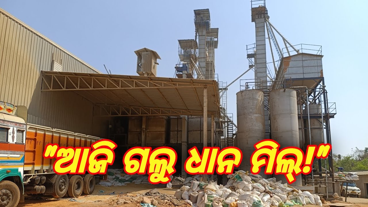 ସାଙ୍ଗ ସହ ଆଜି ଗଲୁ ଧାନ ମିଲ୍ କୁ 🏭 || Rice Mill Vlog || Darbar Pur Toka ||