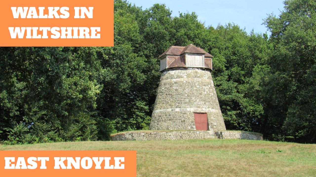 WALKS IN WILTSHIRE at EAST KNOYLE & THE GREEN (INCLUDING AN EXPLORATION INSIDE THE WINDMILL) (4K)