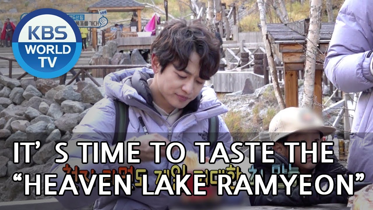 It's time to taste the Heaven Lake Ramyeon! [The Return of Superman/2018.11.11]