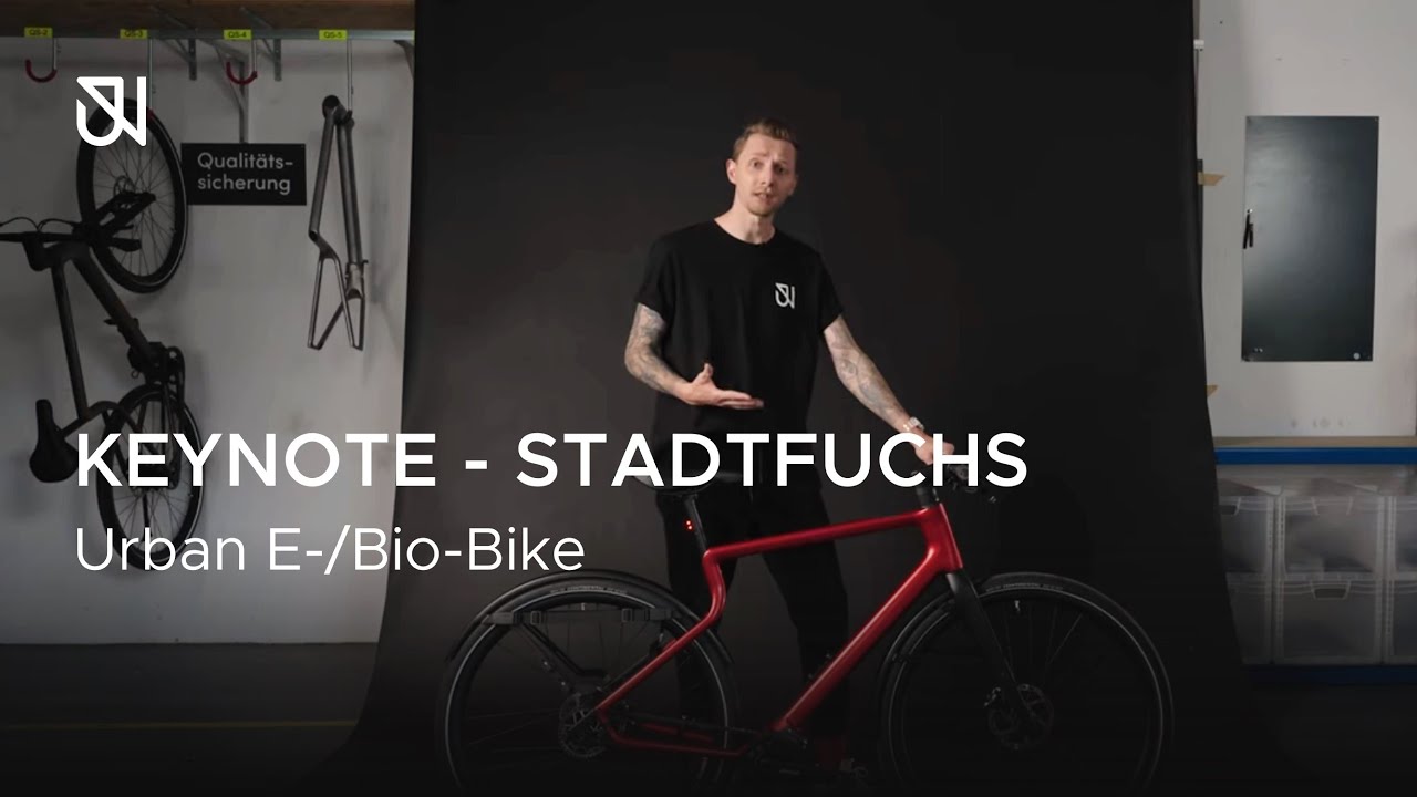 URWAHN STADTFUCHS Keynote & Showcase - Bestes City/Urban E-Bike 2025