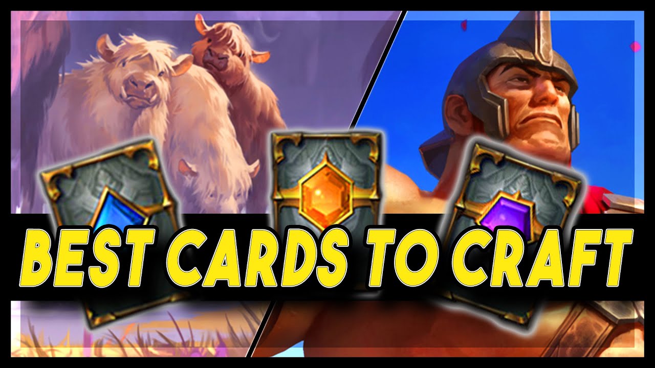 The Best Cards to Craft (New Players Guide) | LoR Game | Legends Of Runeterra Beginner Tips