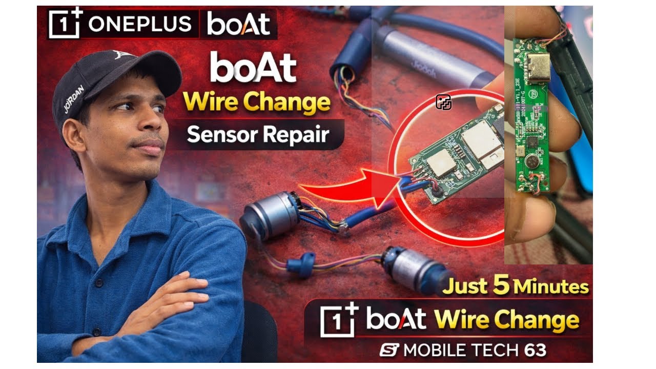 Bluthooth repair🤯how to repair oneplus neckband| BoAt rockerz 330/ boat 335  repair 