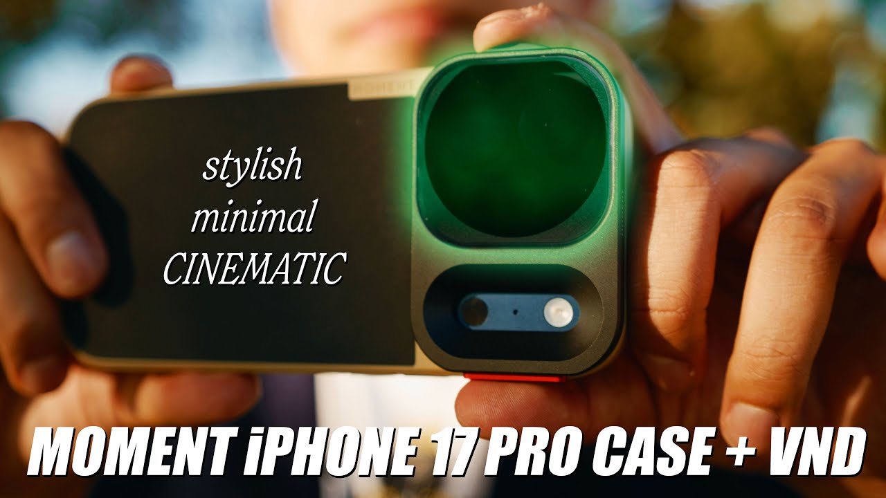 Aesthetic EDC Case for CINEMATIC iPhone 17 Pro Filmmaking