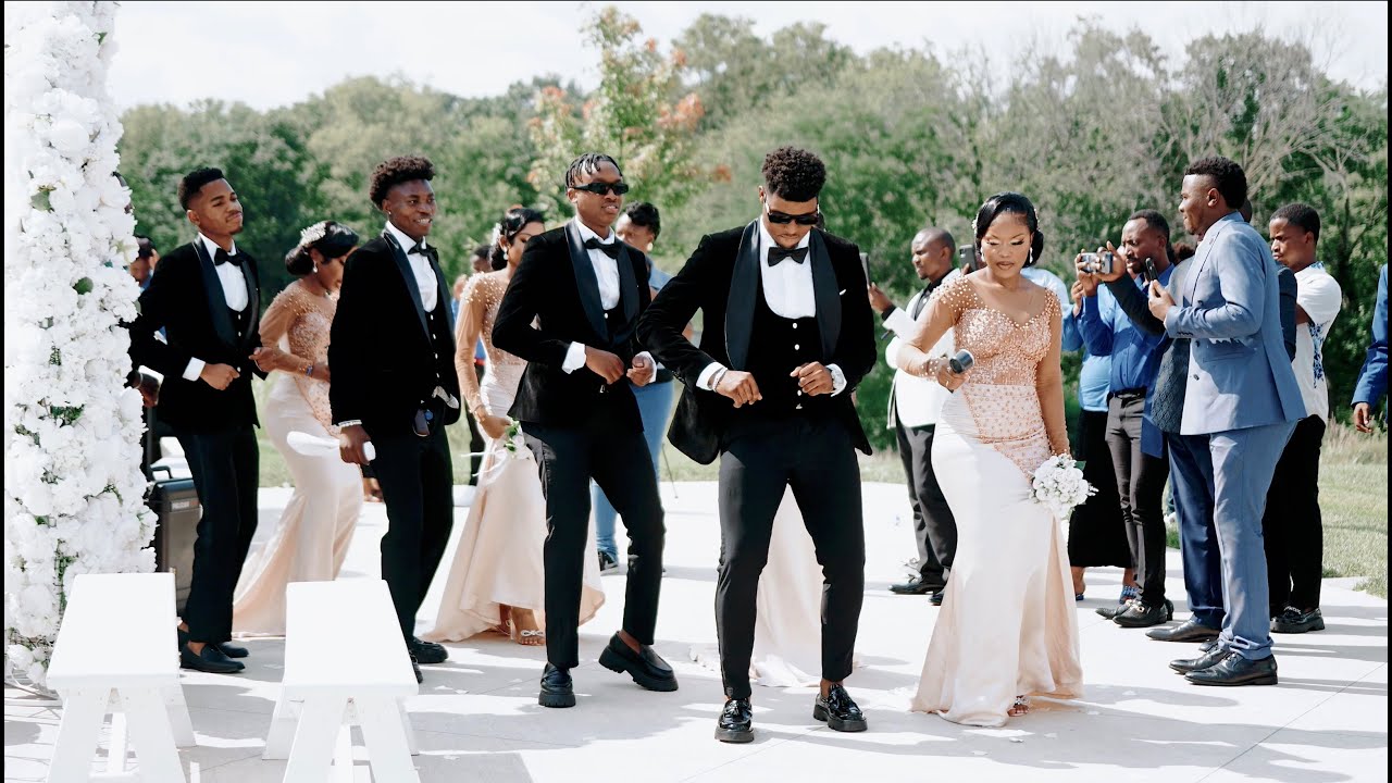 Classic Wedding Exit dance - Sandra Mbuyi - Mahombi (Lydia & shukuru)