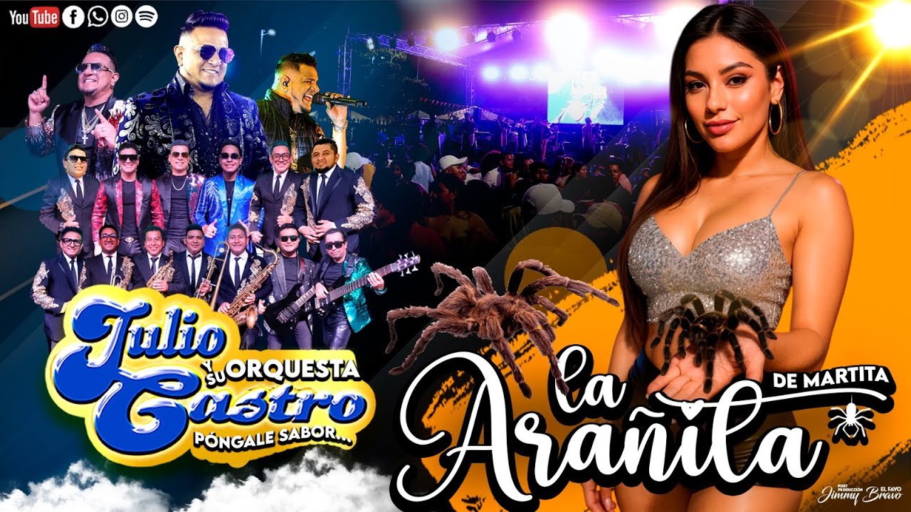 La Arañita De Martita - Julio Castro Y Su Orquesta Pongale Sabor