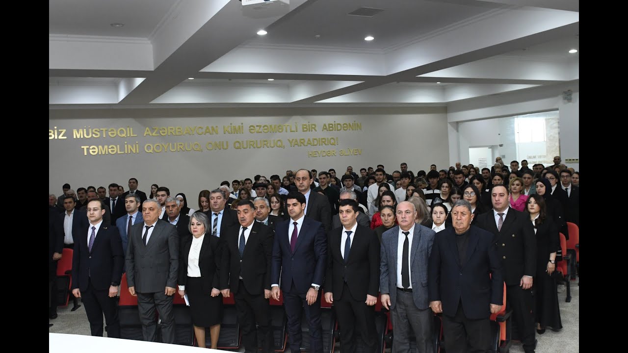 YAP Sabirabad rayon təşkilatının təsis edilməsinin 33 illiyi ilə əlaqədar keçirilmiş konfrans