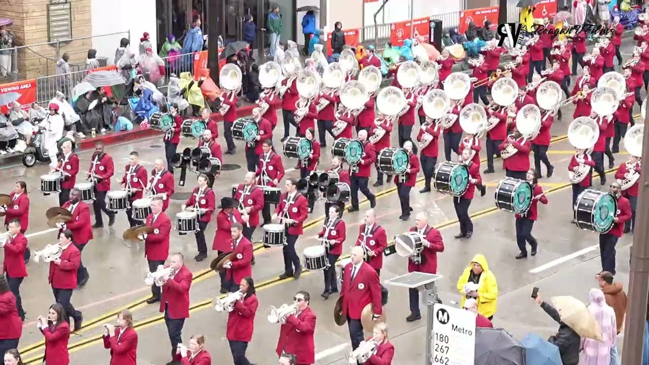 The Band Directors Marching Band at the 2026 Rose Parade | ReaganVFilms Media