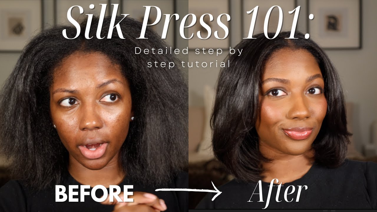 Silk Press 101: от начала до конца: программа Silk Press для начинающих | Ниара Алексис