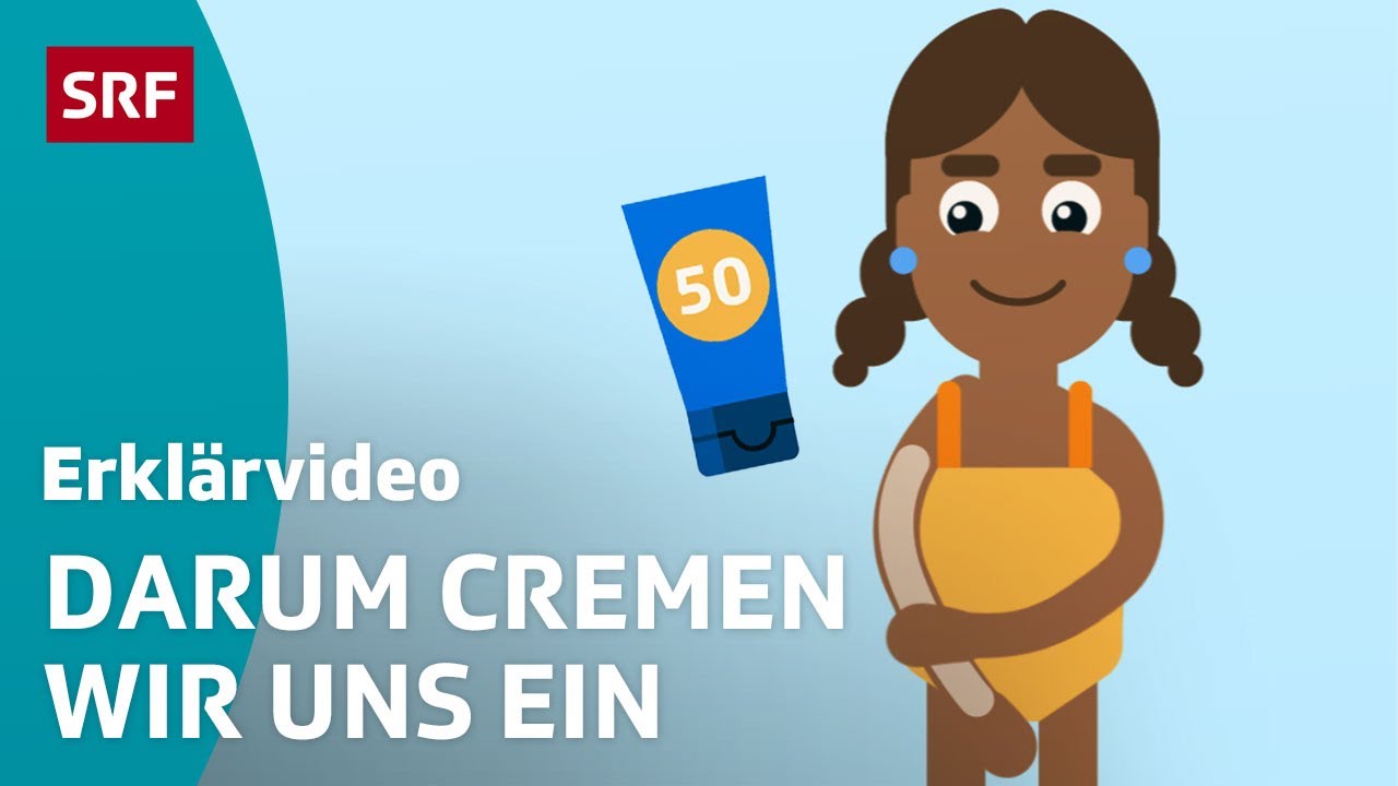 Wie funktioniert Sonnencreme? – einfach erklärt | Kindervideos | SRF Kids