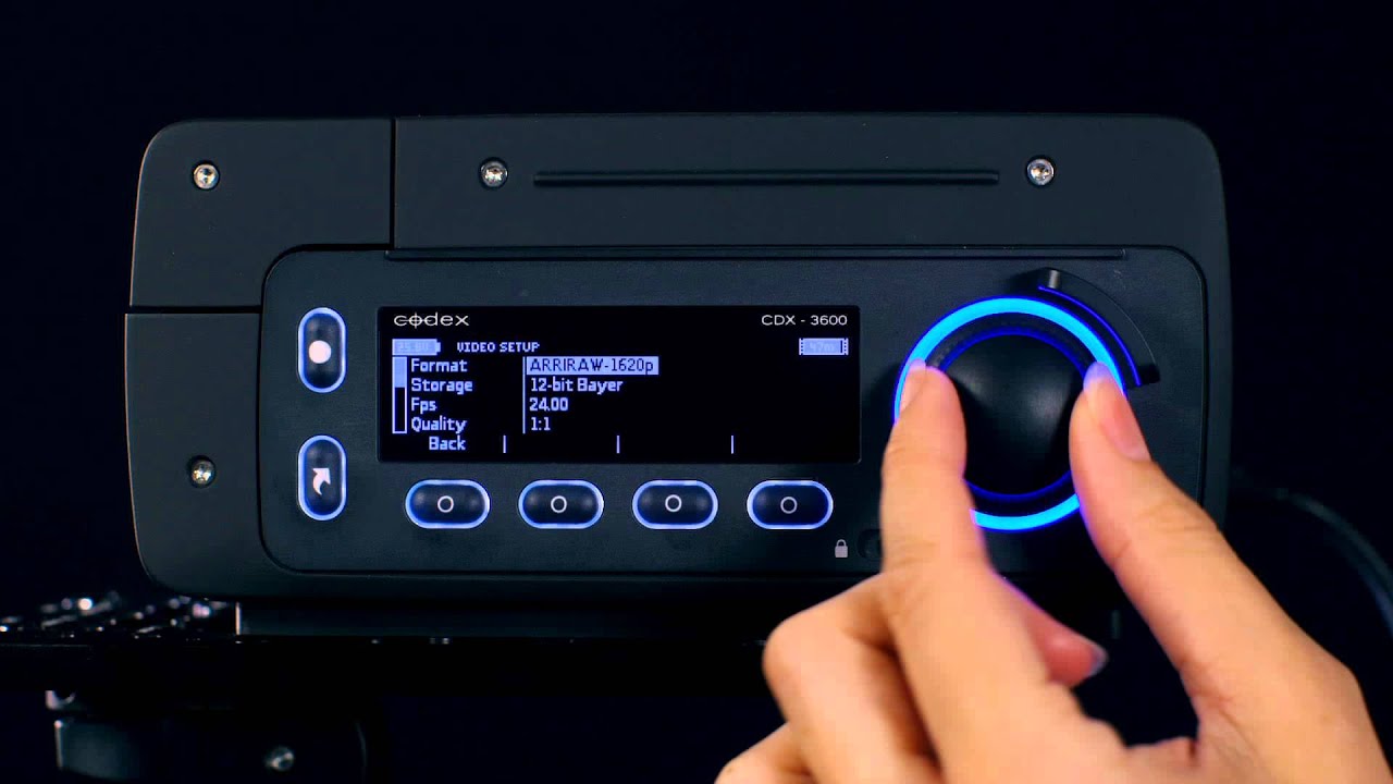 CODEX - ARRIRAW Hi-Speed Setup