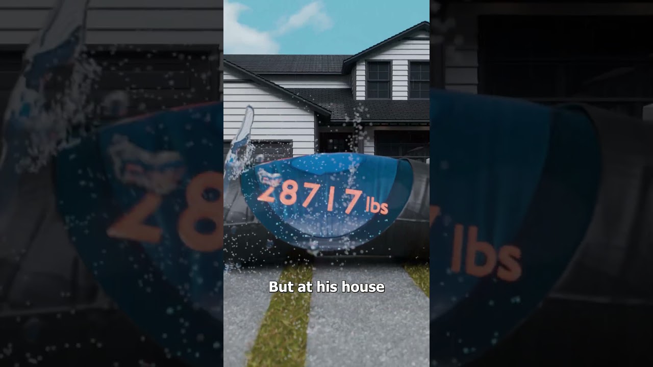Он использовал наполненные водой трубки, чтобы остановить наводнение 😮