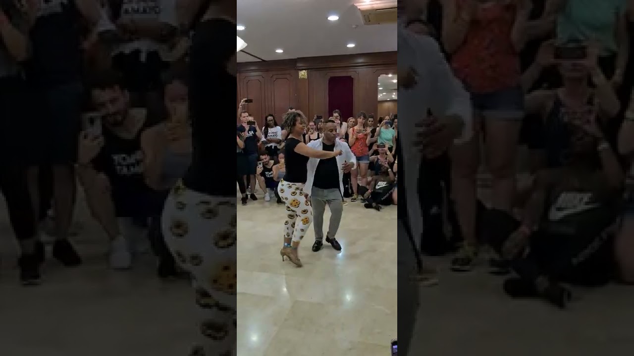 Son cubano Ismaray Aspirina y Yoannis Tamayo /Guaguanc&oacute; Festival Mayo 2022