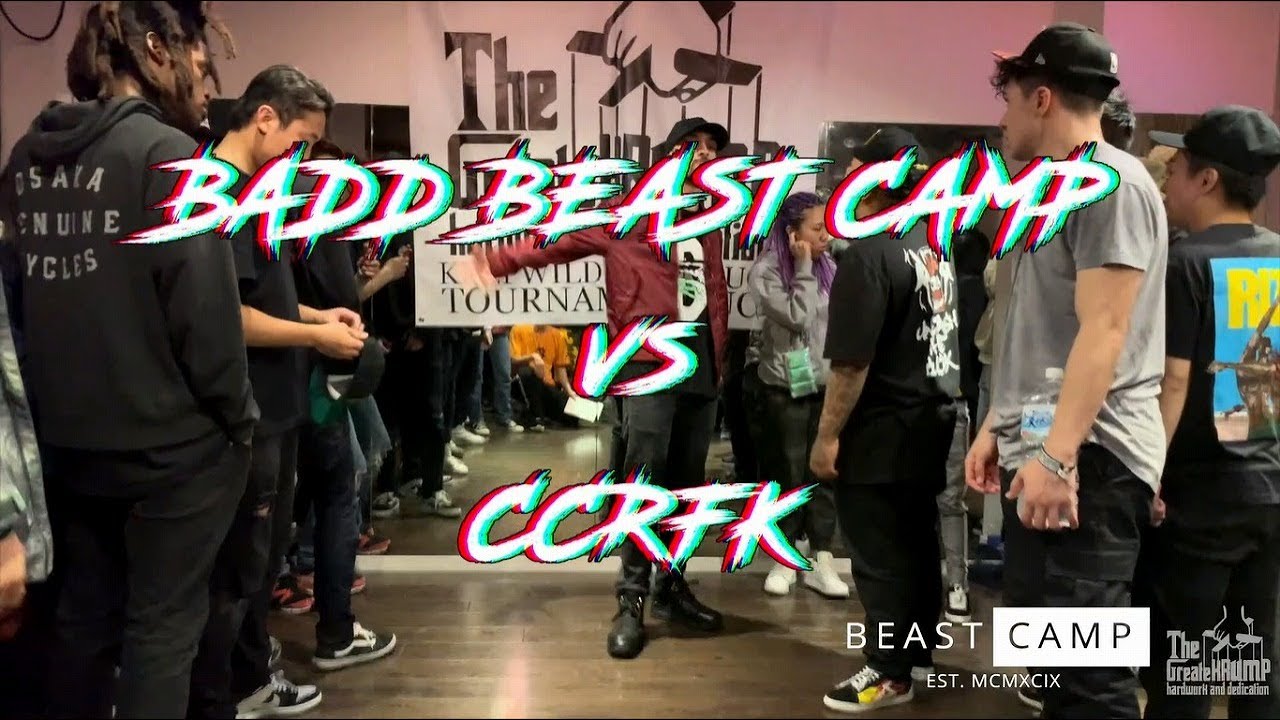 BADD BEASTS(BADDBEAST&BADDBEASTX) vs CCRFK(KIDCRUSH&YOUNGFLESHKILLA)【WEBUCK×BEASTCAMP】1207 2019