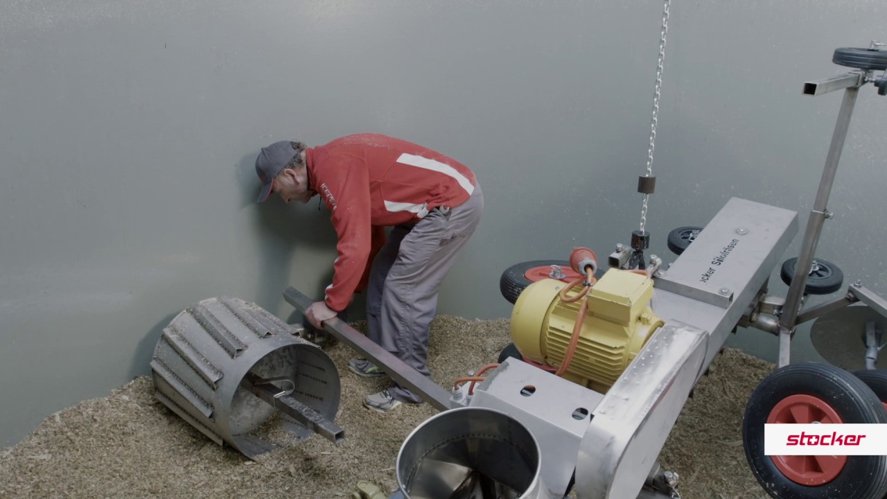 Einfache Montage der Stocker Silofr&auml;sen