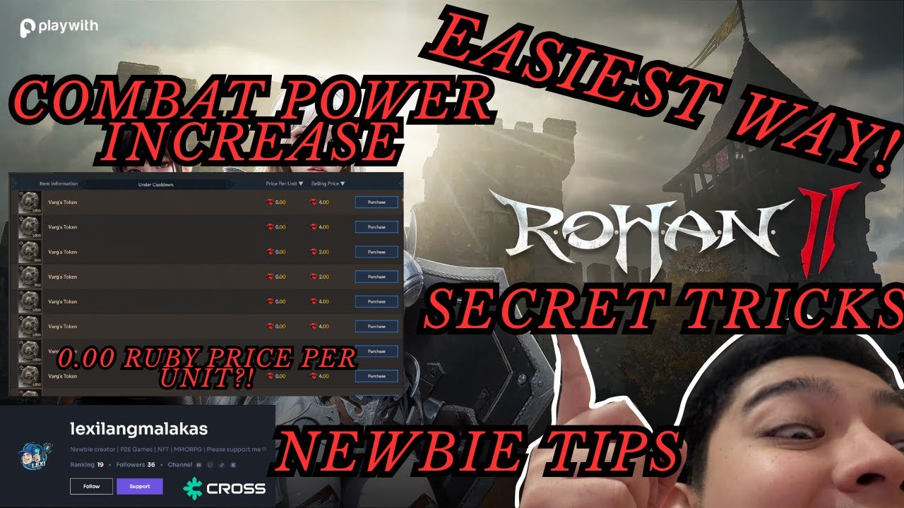 ROHAN 2 - IMPROVE YOUR COMBAT POWER WITH THESE EASY STEPS!