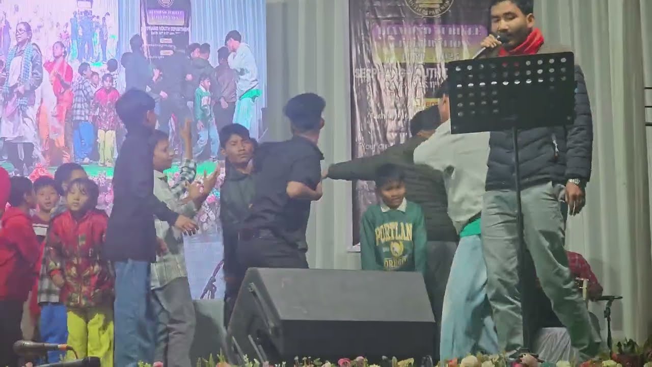 Gilbard Hazowary- Basaigiri Nwng (Live) | Diamond Jubilee Celebration (2026) Serphang Youth D.