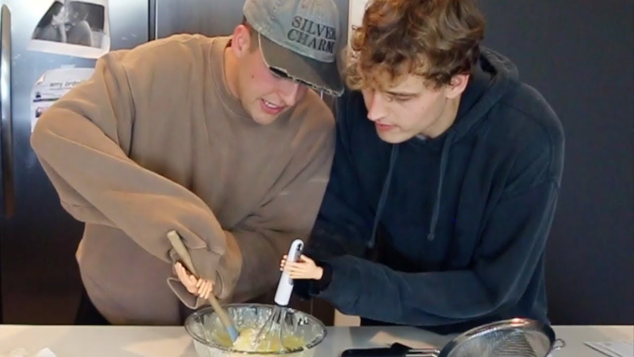 WE TRIED BAKING WITH TINY HANDS (DISASTER!!) ft. Chris Klemens