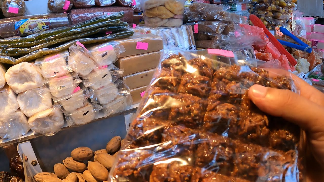 De compras al mercado de AUTLÁN DE NAVARRO JALISCO, dulces tradicionales 